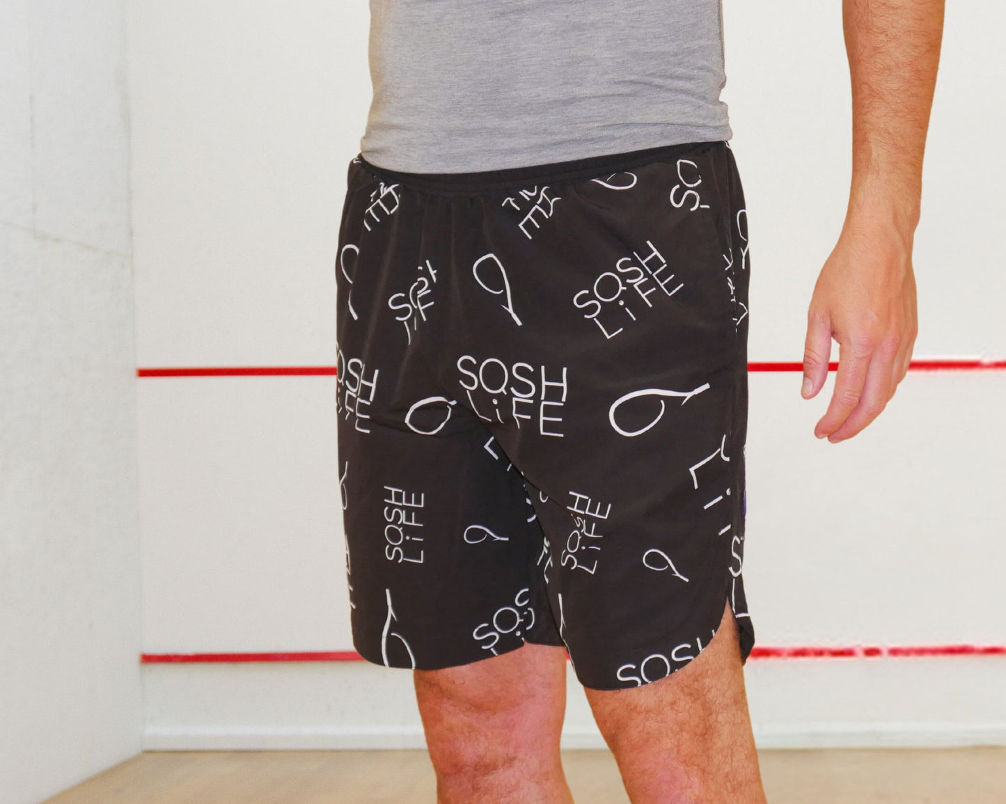 A1 Shorts Sqsh Life White/Black