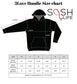 3Love Hoodie Size Chart