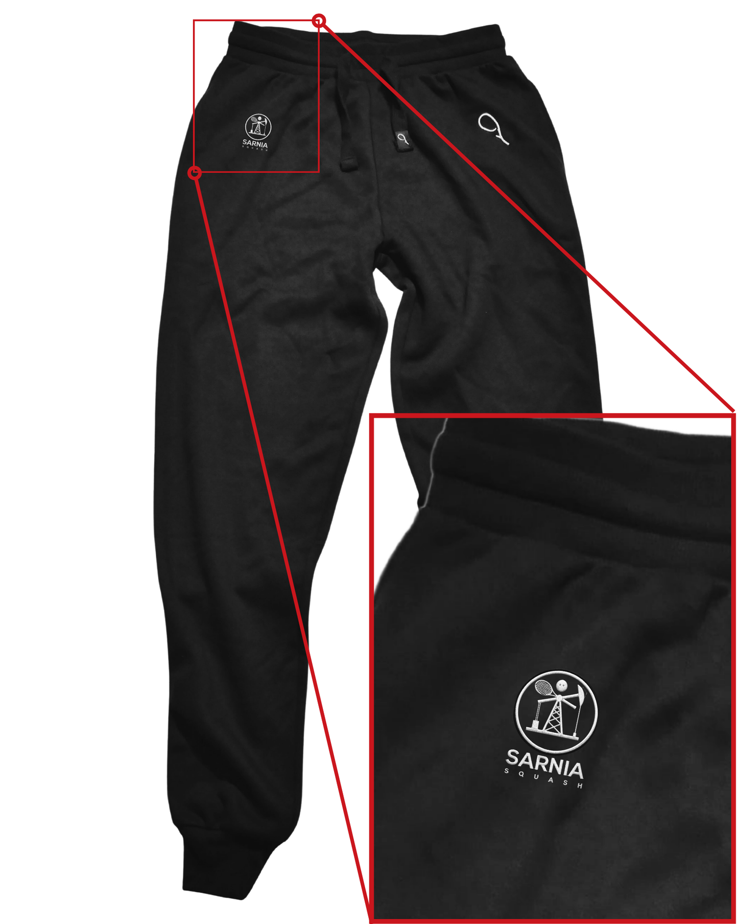 PRE-ORDER CLUB LOGO - The "O.O.C. 2.0" - Out of Court Warm-up Comfy Pants